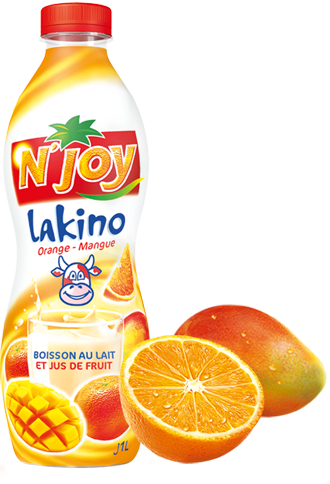 N'joy Lakino : Lait - Orange - Mangue